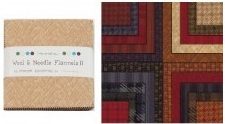 Wool & Needle Flannels II 5" Charm Squares - 1090PPF